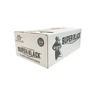 72Ltr Binliners X 250
