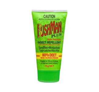Bushman Insect Repellent 'Plus' DryGel 80% Deet with Sunscreen 75g x 12