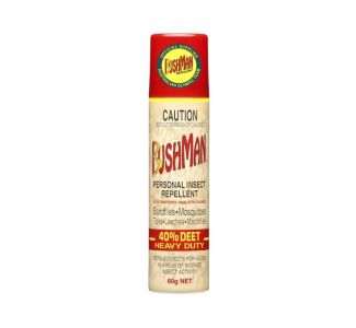 Bushman Insect Repellent Aerosol 40% Deet 60g x 6