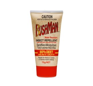 Bushman Insect Repellent 'Ultra Plus' DryGel 80% Deet 75g x 12