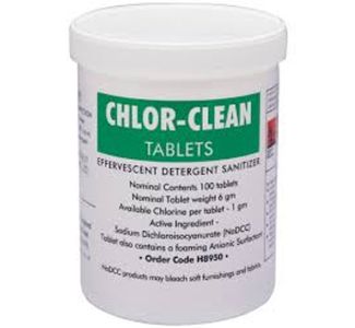 Detergent Sanitizer Tablets X 100 Tabs