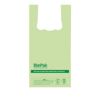 BioPak 8L Compostable Bin Liner With Handle, Pack of 100 x 20