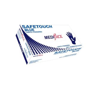 Safetouch Blue Vinyl Glove - Large