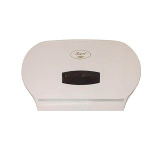 Regal Double Jumbo Dispenser White Plastic