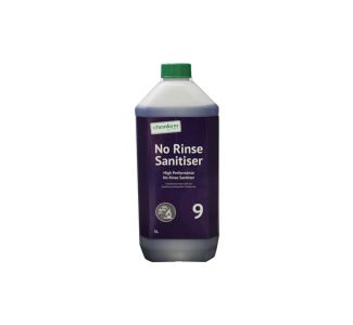No Rinse Sanitiser #9 5Ltr