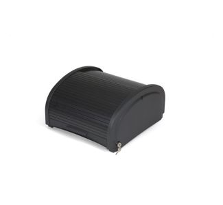 Rubbermaid Executive Locking Security Hood For High-Capacity Janitorial Cleaning Carts, Black