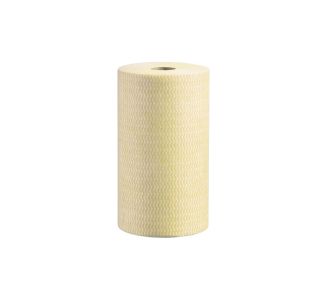 Oates DuraClean Perforated Wipes 45m Roll - Yellow