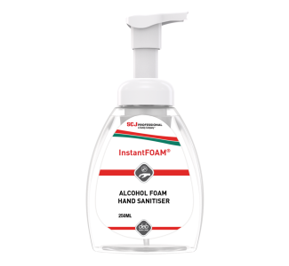 DEB InstantFOAM Alcohol-Based Foam Hand Sanitiser Pump 250ml x 6