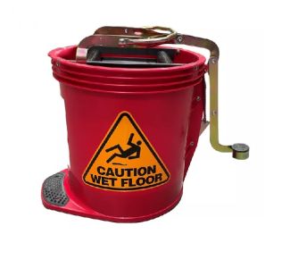 Oates Contractor Wringer Bucket 15L - Red