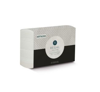 Regal Executive 1 Ply Slimline TAD Hand Towel 200 Sheets x 16
