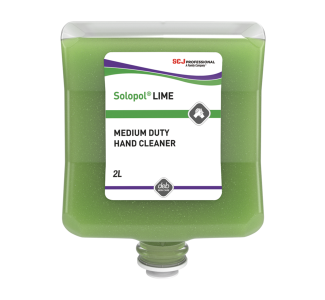 DEB Solopol Solvent-free Lime Medium-Heavy Duty Hand Cleaner 2L x 4