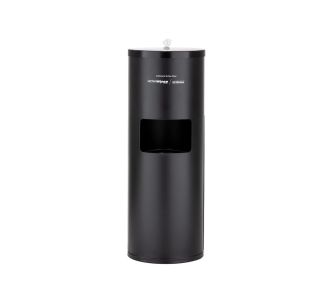WOWWIPES MATTE BLACK POWDER COATED FLOOR DISPENSER