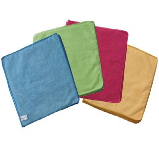 Oates Value Microfibre Cloth, Pack of 10 - Green