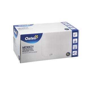 Oates Microezy Microfibre Cloths, Pack of 50 - Blue