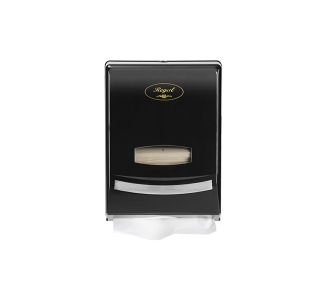 Regal Slim Hand Towel Dispenser Black Plastic