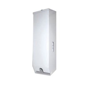 Metal Triple Toilet Roll Dispenser White