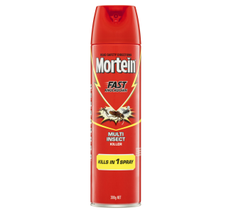 Mortein Fast Knockdown Insect Spray Multi Insect Killer 300g x 9