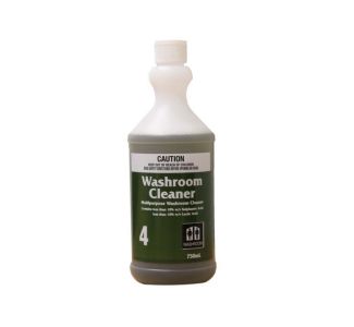 Washroom #4 Green Spray Bottle 750Ml
