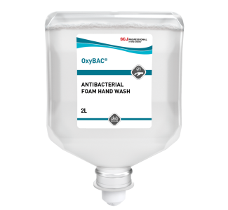 DEB OxyBAC Antibacterial FOAM Hand Wash 2L x 4