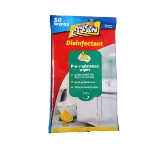 Mr Clean Disinfectant Wipes 50PK x 24