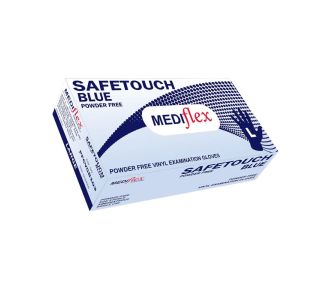Vinyl Foodgrade Glove P/F Blue Large 100/Box