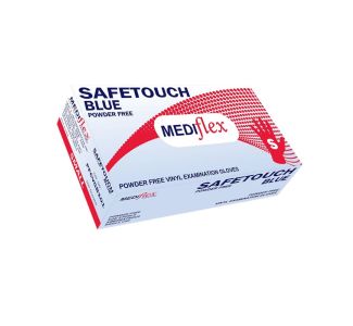 Vinyl Foodgrade Glove P/F Blue Small 100/Box