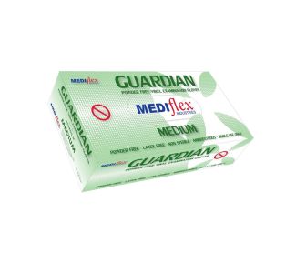 Guardian Clear Vinyl Glove Powder Free Medium X 100
