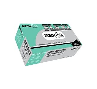 Mediflex Latex Powderfree Glove Small X 100