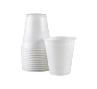 6Oz White Cups Plastic