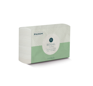 Regal Classic 1 Ply Ultraslim Hand Towel 200 Sheets x 16