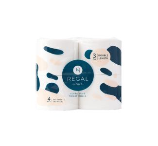 Regal 3-Ply Toilet Rolls 360Sheets x 4 Rolls x 122