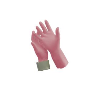 Oates Silver Lined Rubber Gloves - Size 9