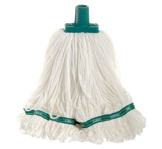 Sabco 350g Premium Grade Microfibre Round Mop - Green