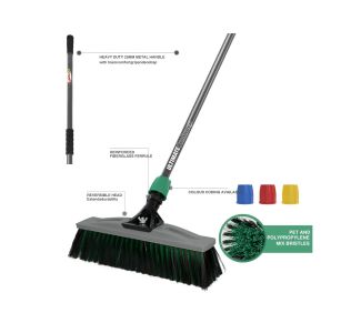 SABCO ULTIMATE ProSweep Medium Stiff Broom 450mm - Complete Set