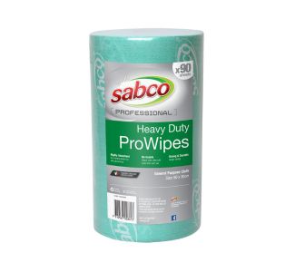Sabco Heavy Duty Prowipes 90PK - Green
