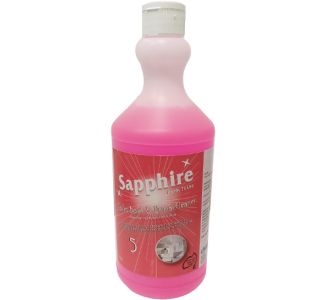 Sapphire 5 RTU Toilet Bowl and Urinal Cleaner 750ml x 6