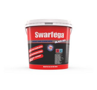 DEB Swarfega Black Box Specialist Wipes Bucket of 150 x 4