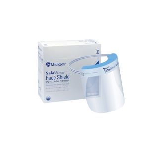 Medicom SafeWear Full Face Shield Ctn/30