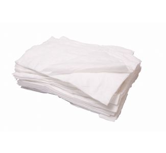 TRURAG BIODEGRADABLE WHITE CLOTH 40CM x 30CM 800/CTN
