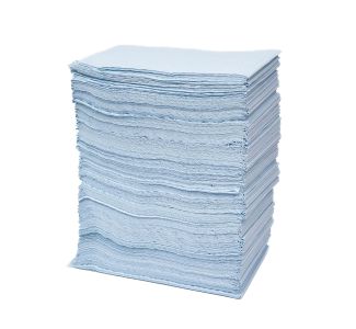 TRUROAR Scrim Reinforced Blue Sheets 32.5cm x 49cm x 250 Wipes / CTN