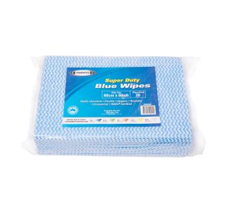 Truwipes Multi-purpose Blue Super 60 x 60cm 20 Wipes x 5 Packs