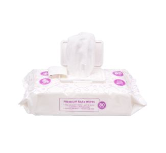 TRUWIPES Premium Baby & Personal Hygiene Wipes 20 x 22cm x 80 Wipes x 16 Packs / CTN
