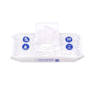 TRUWIPES Hygienic Body Wet Wipes 23cm x 33cm 50 Wipes / 12 Packs