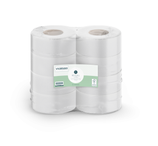 Regal Classic 1 Ply Jumbo Roll 500m x 8

