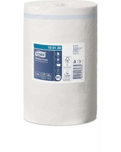 Tork Wiping Paper Mini Centrefeed Roll 1ply M1 120m x 11