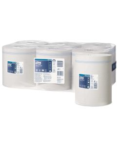 Tork Wiping Paper Centrefeed Roll 1ply M2 275m x 6