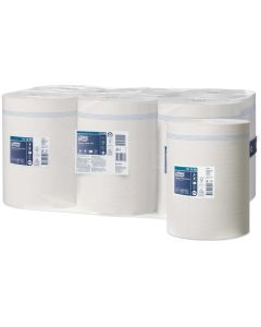Tork Wiping Paper Plus Centrefeed 2ply M2 160m x 6
