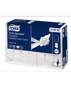 Tork Xpress Flushable Multifold Hand Towel 2ply Advanced H2 200s x 21