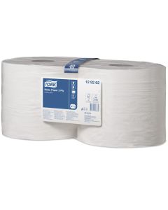 Tork Basic Paper Recycled Combi Roll 2ply Perforated W1/W2  1000m x 2