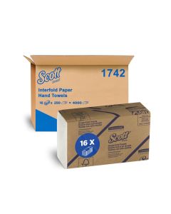 Interfold Towel 250 Sheets X 16Pk